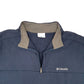 Mens Navy Columbia Sportswear  Quarter Zip Jumper