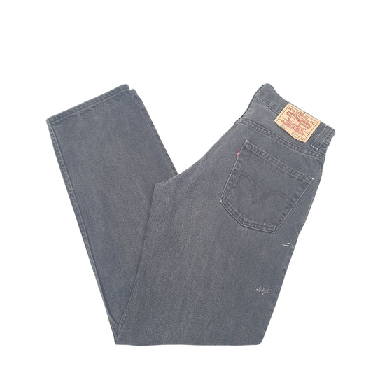 Mens Black Levis 550 JeansW29 L32