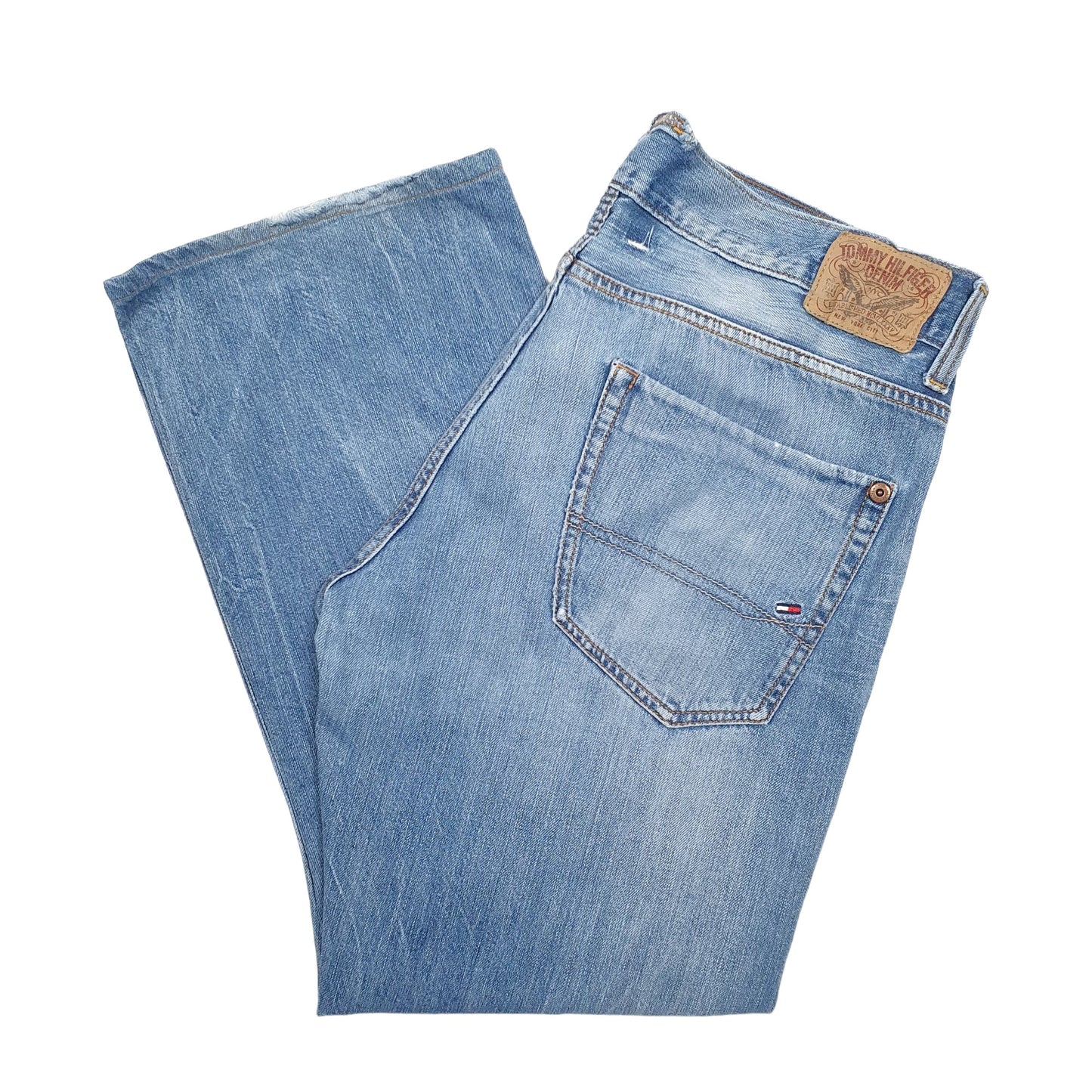 Mens Blue Tommy Hilfiger  Bootcut JeansW36 L30