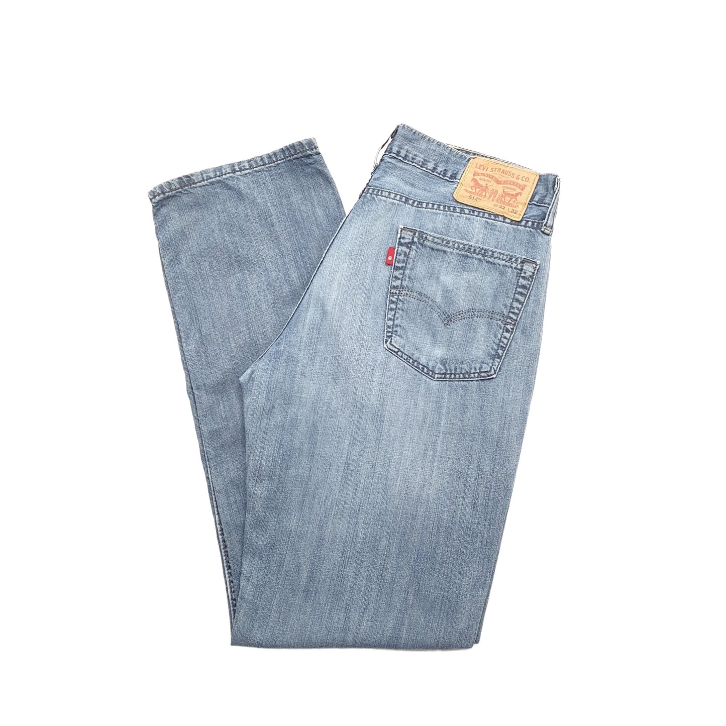 Levis 514 Straight Fit Jeans W32 L32 Blue