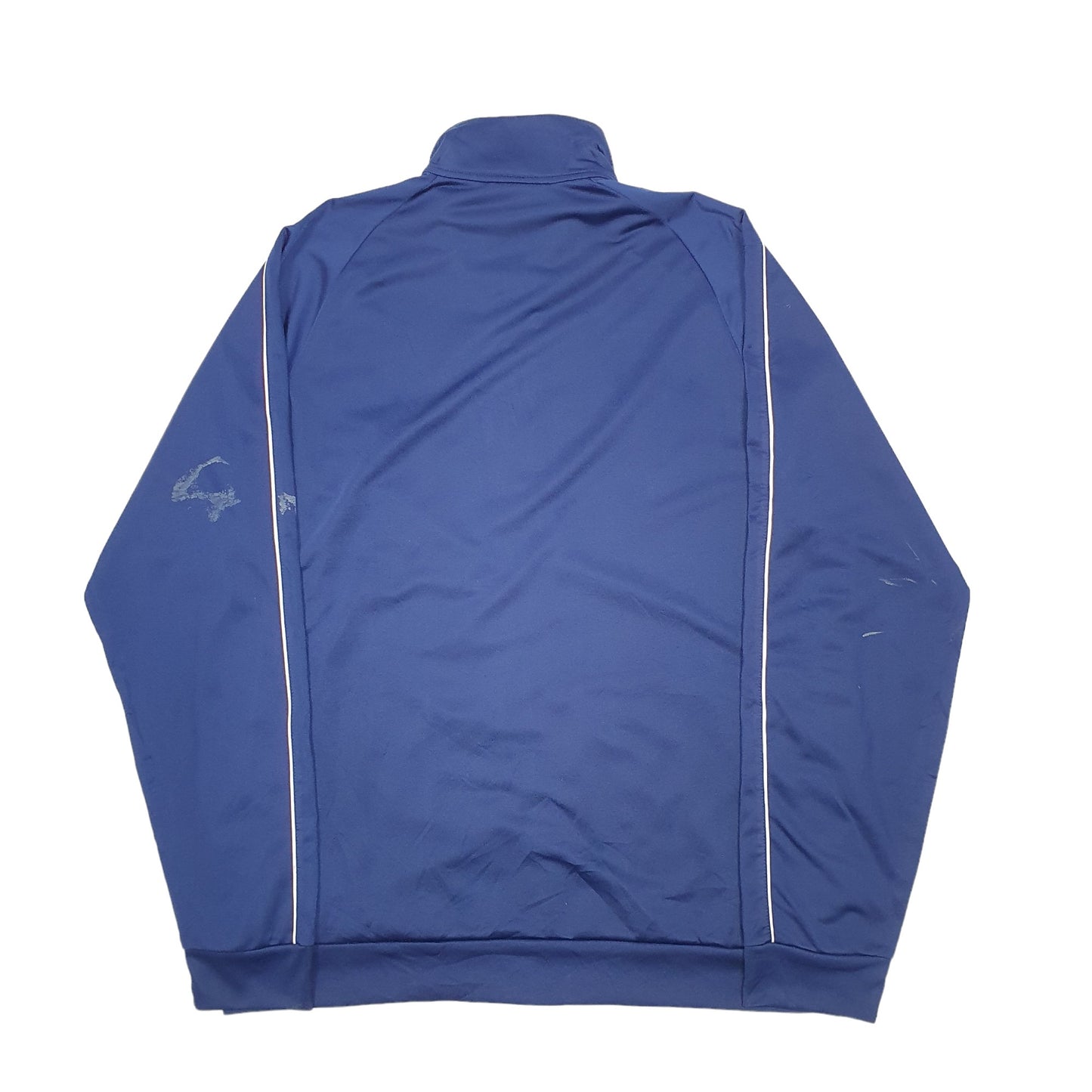 Mens Blue Adidas  Full Zip Jumper