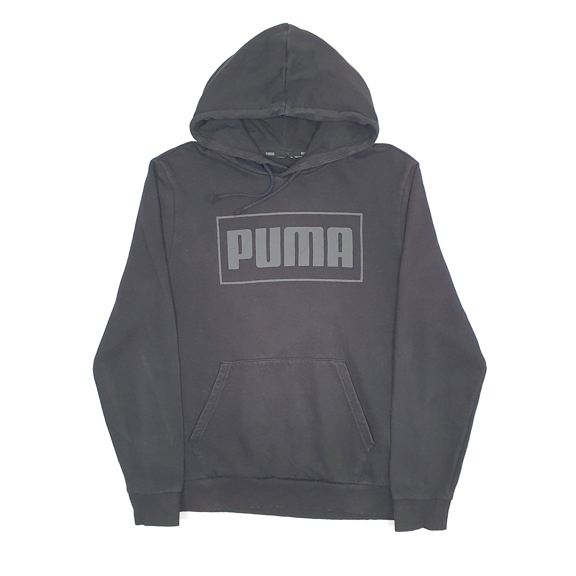 Mens Black Puma  Hoodie Jumper