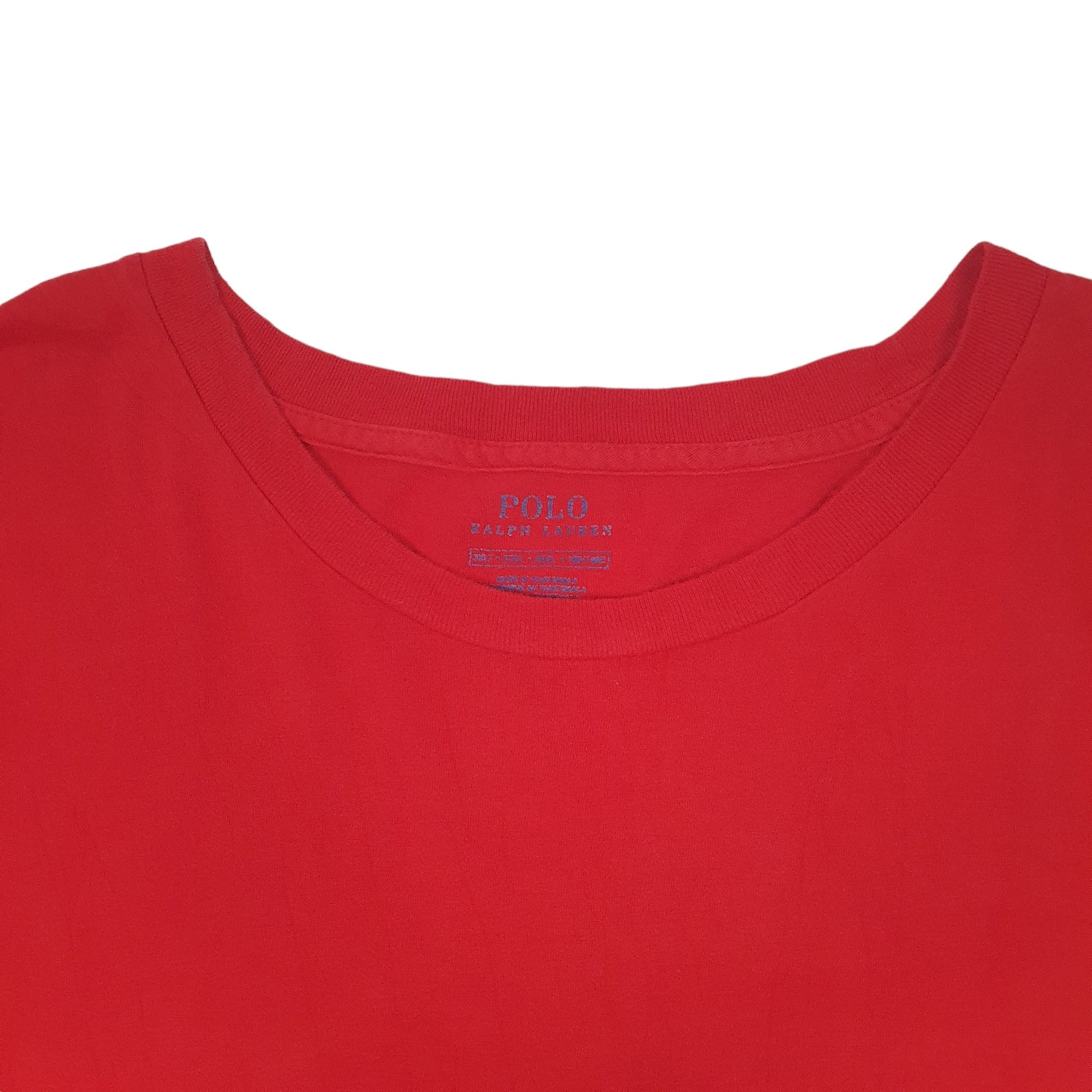 Mens Red Ralph Lauren Polo Short Sleeve T Shirt