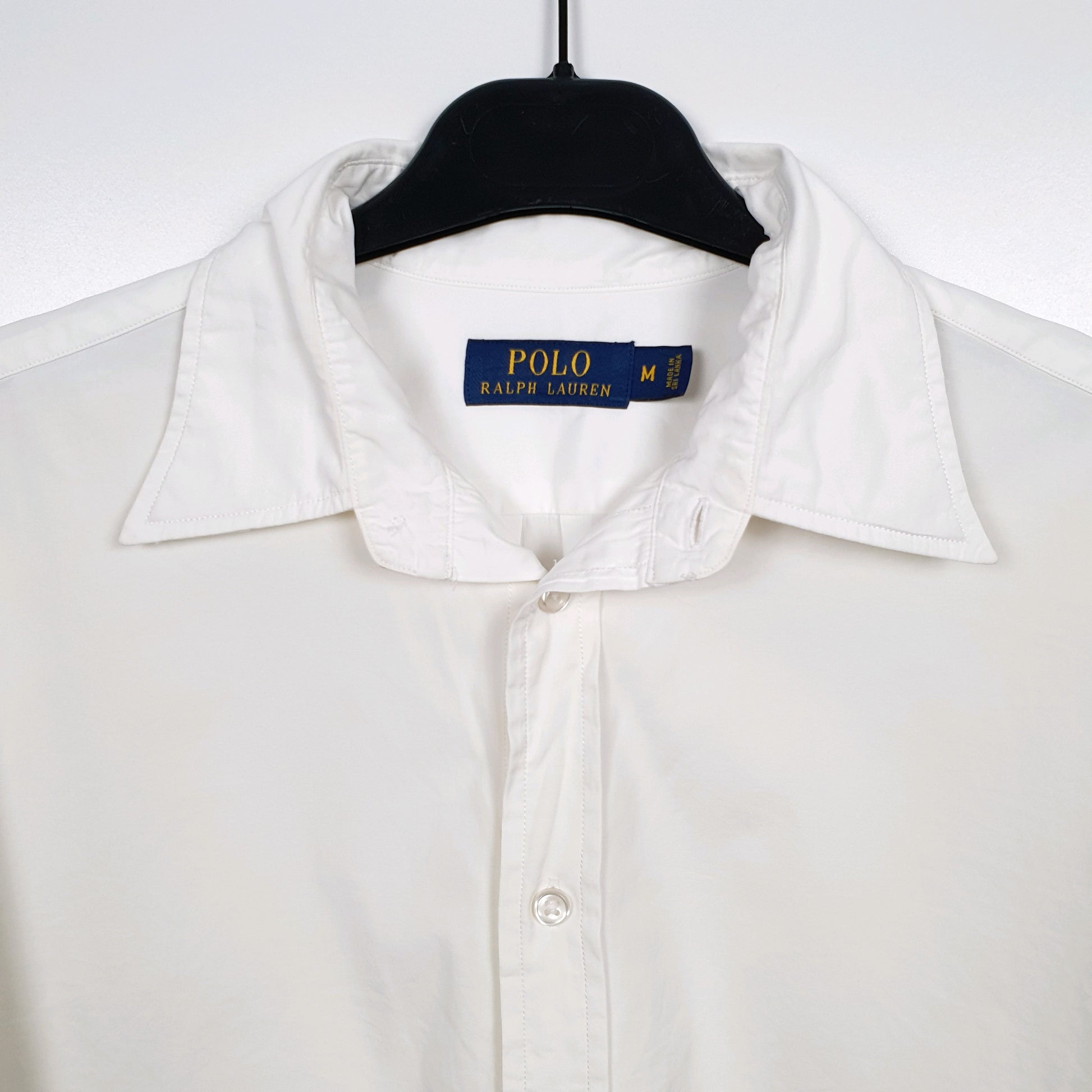 Mens White Ralph Lauren  Long Sleeve Shirt