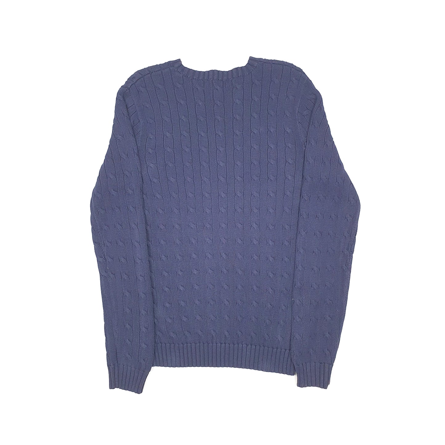 Polo Ralph Lauren Cable Knit Crewneck S Navy