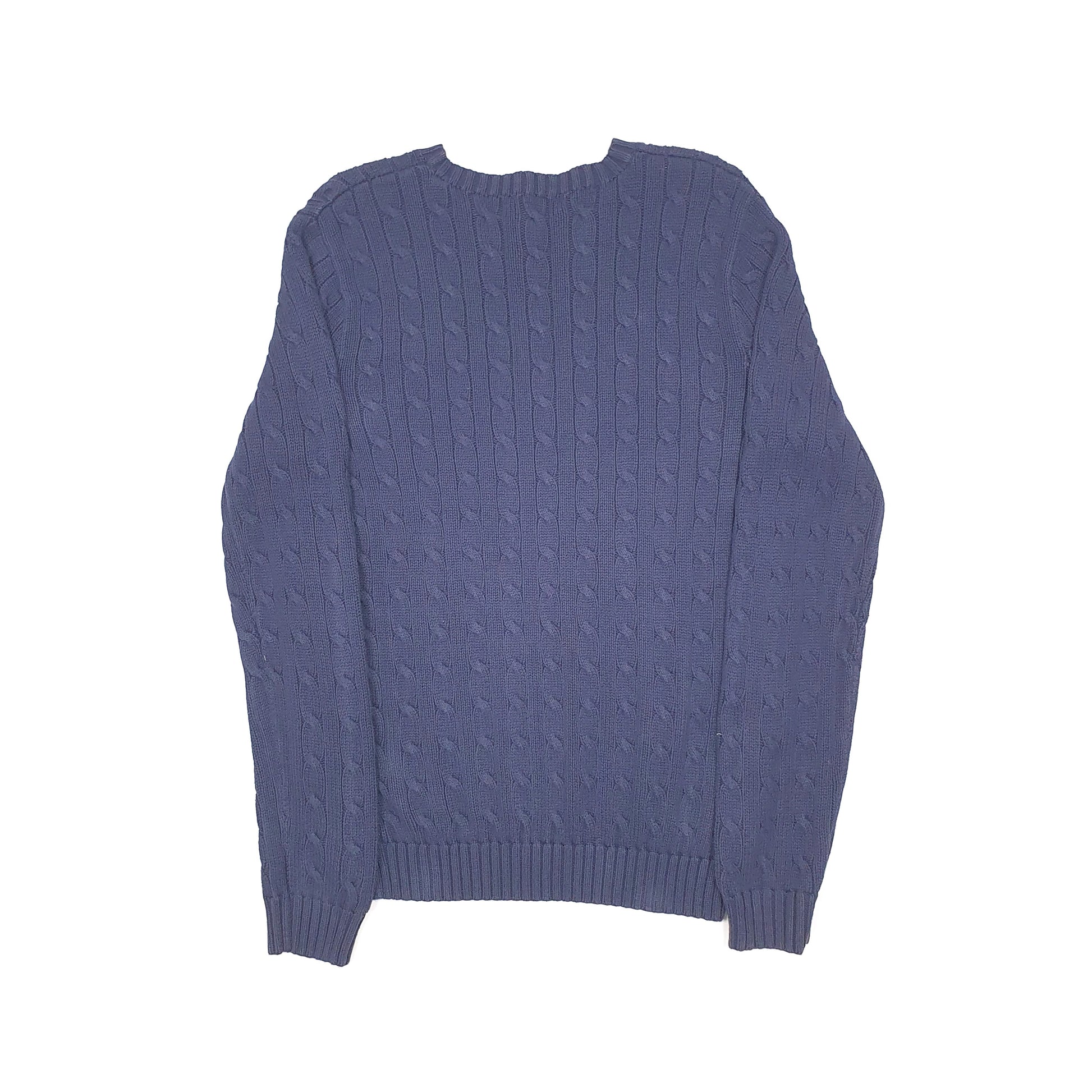 Polo Ralph Lauren Cable Knit Crewneck S Navy