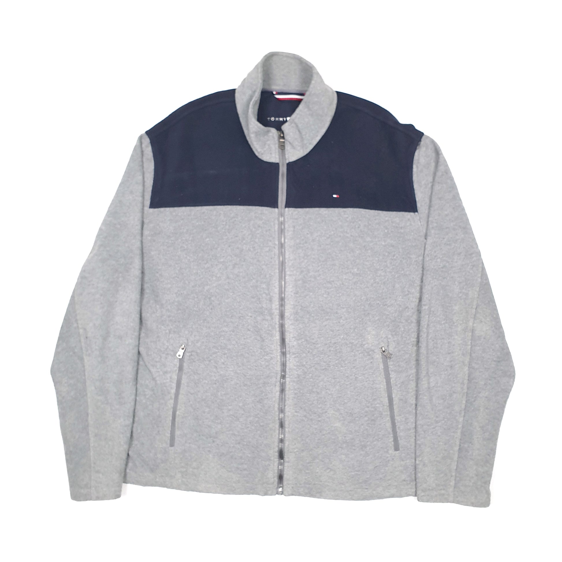 Tommy Hilfiger Full Zip Fleece XL Grey