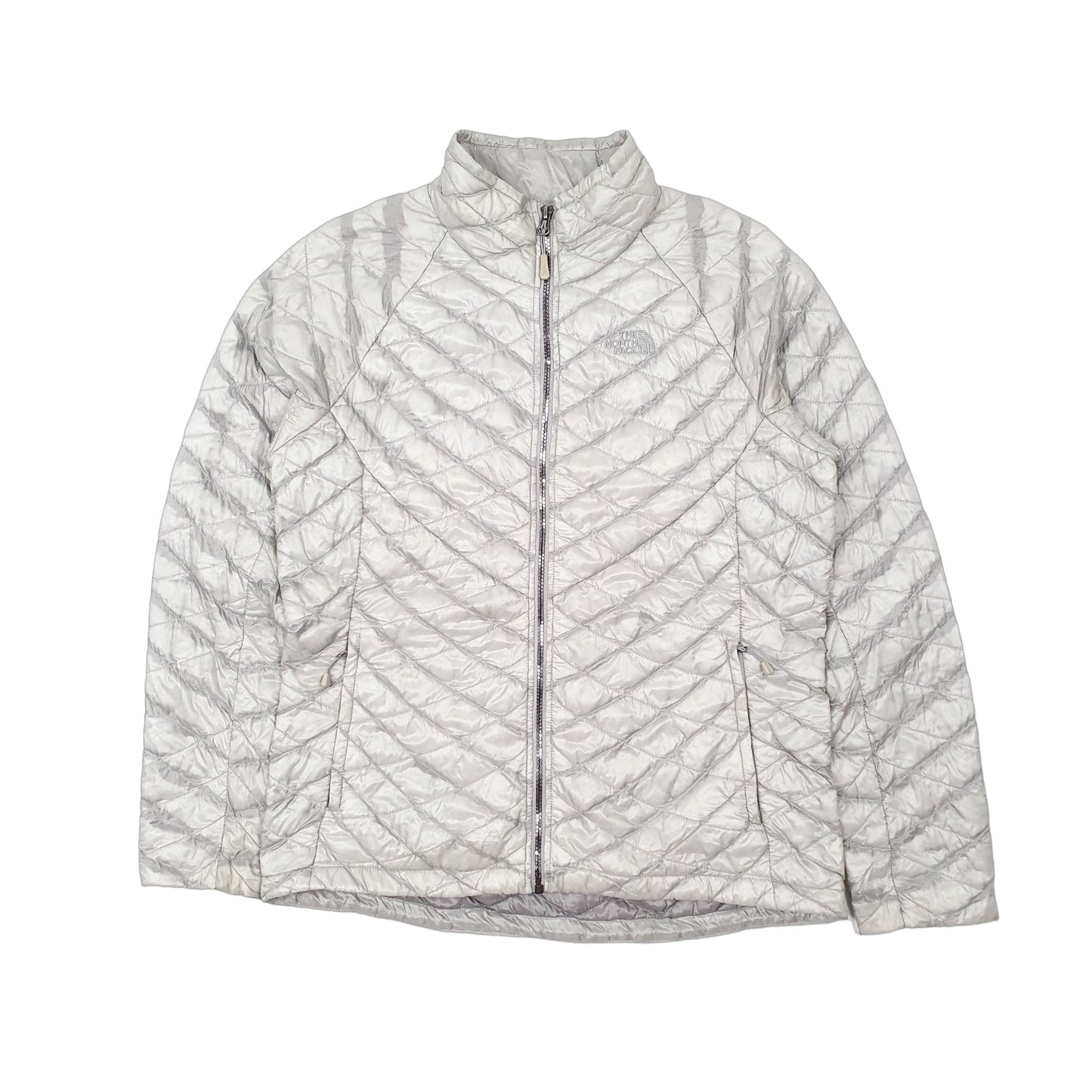 Womens Grey The North Face Thermoball Lightweight  Coat