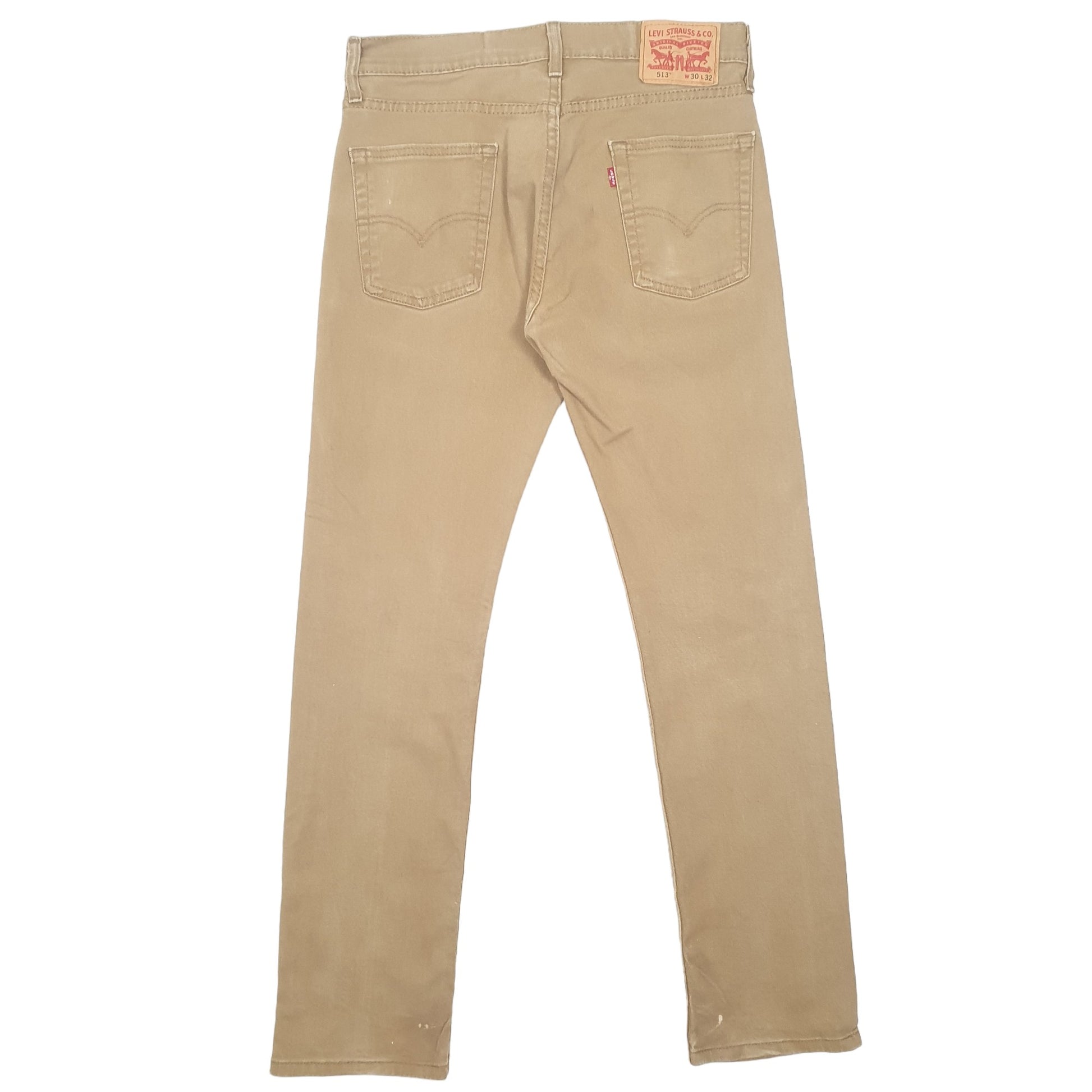 Mens Tan Levis  513 JeansW30 L32