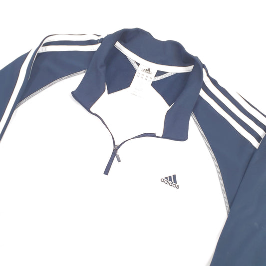 Adidas Active Quarter Zip L White
