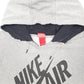 Mens Grey Nike Spellout Hoodie Jumper