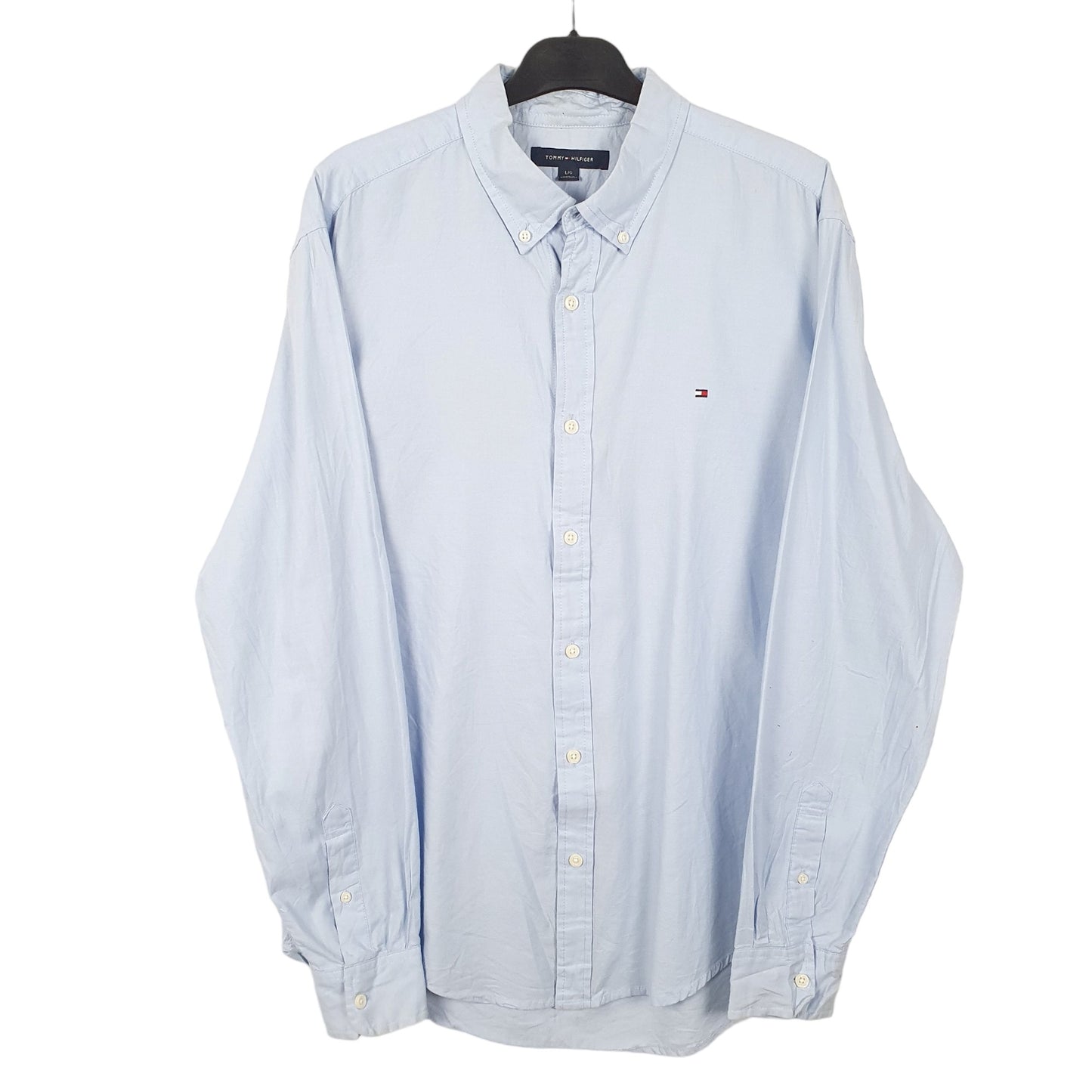 Blue Tommy Hilfiger Long Sleeve Shirt