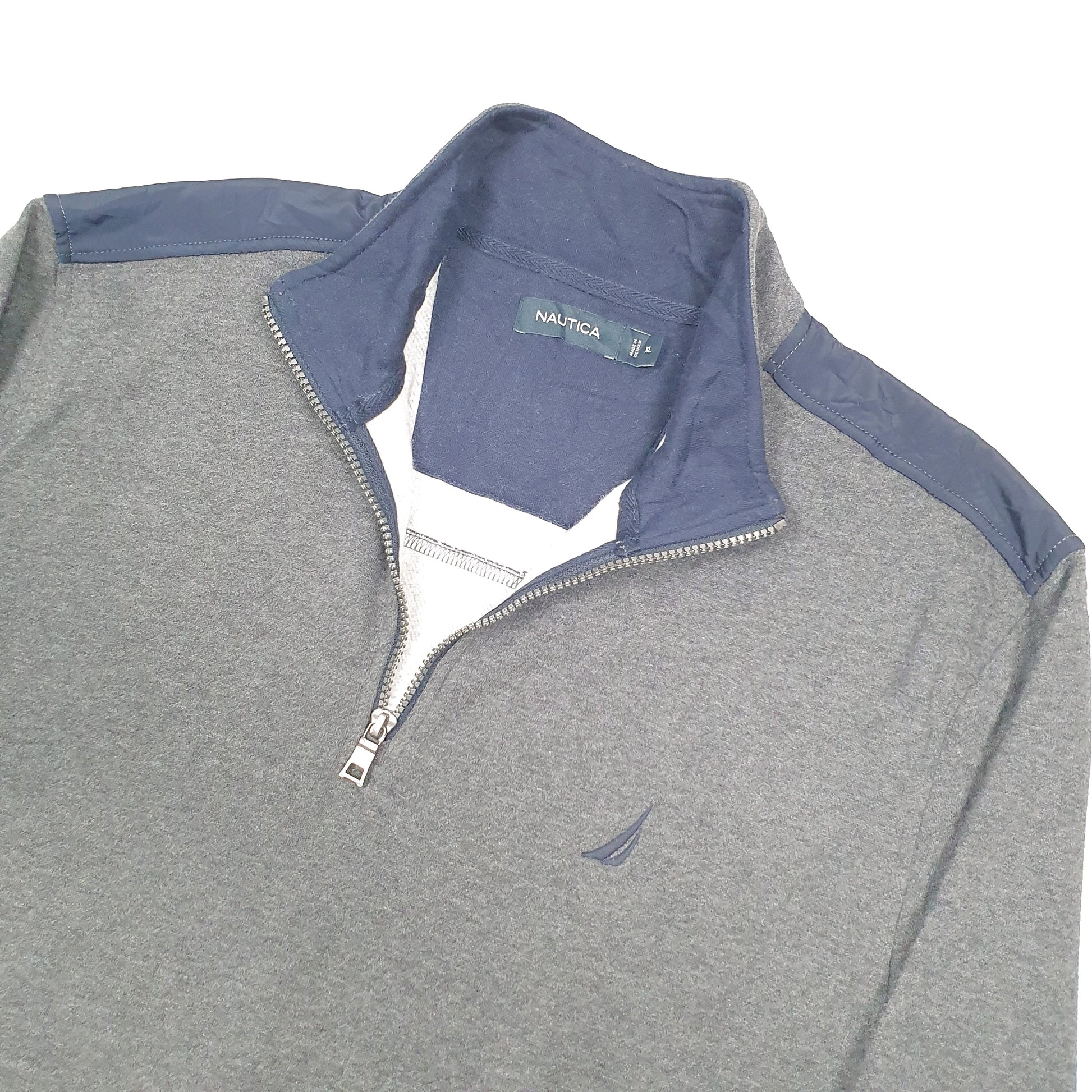 Nautica Quarter Zip XL Grey