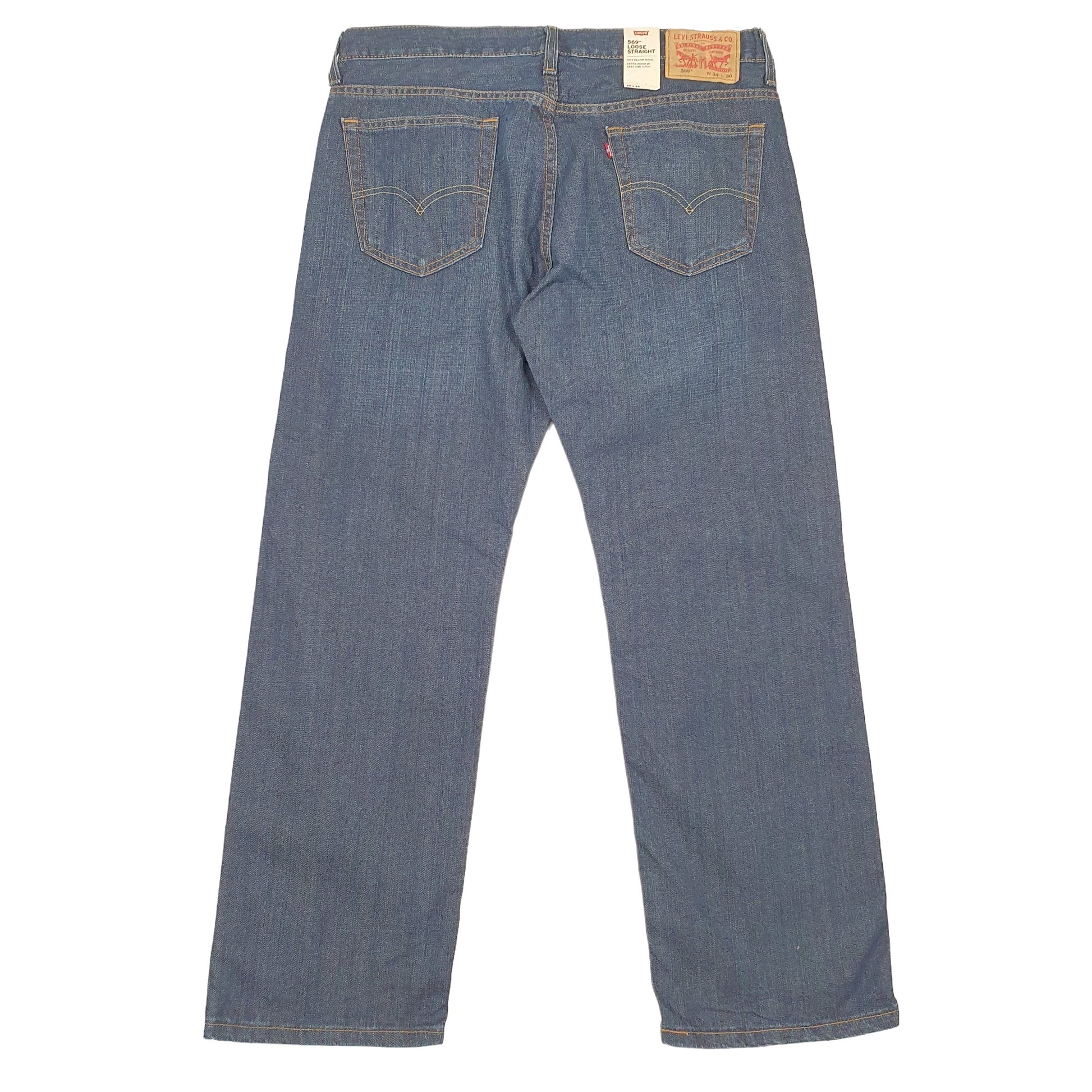 Levis 569 Loose Fit New With Tags Jeans W36 L30 Blue