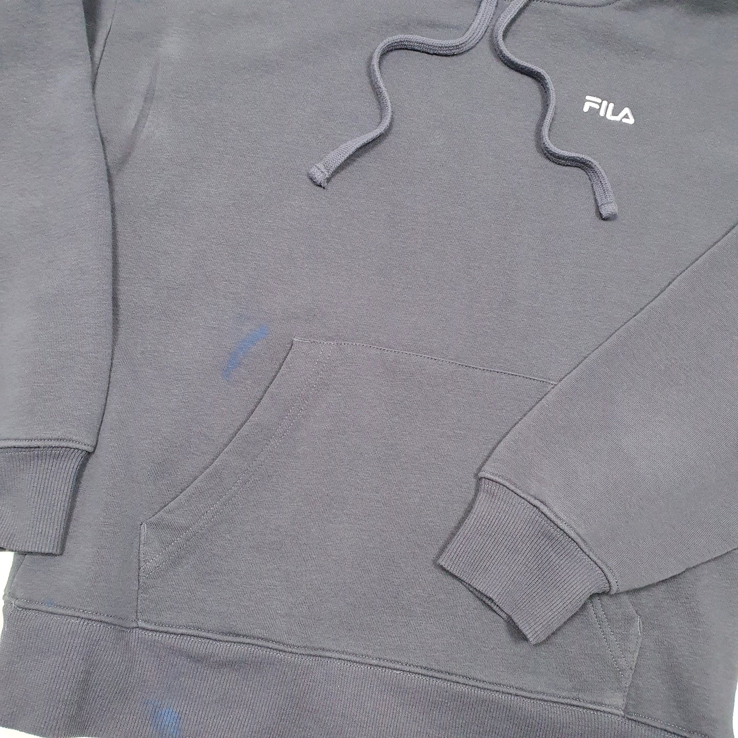 Mens Navy Fila  Hoodie Jumper