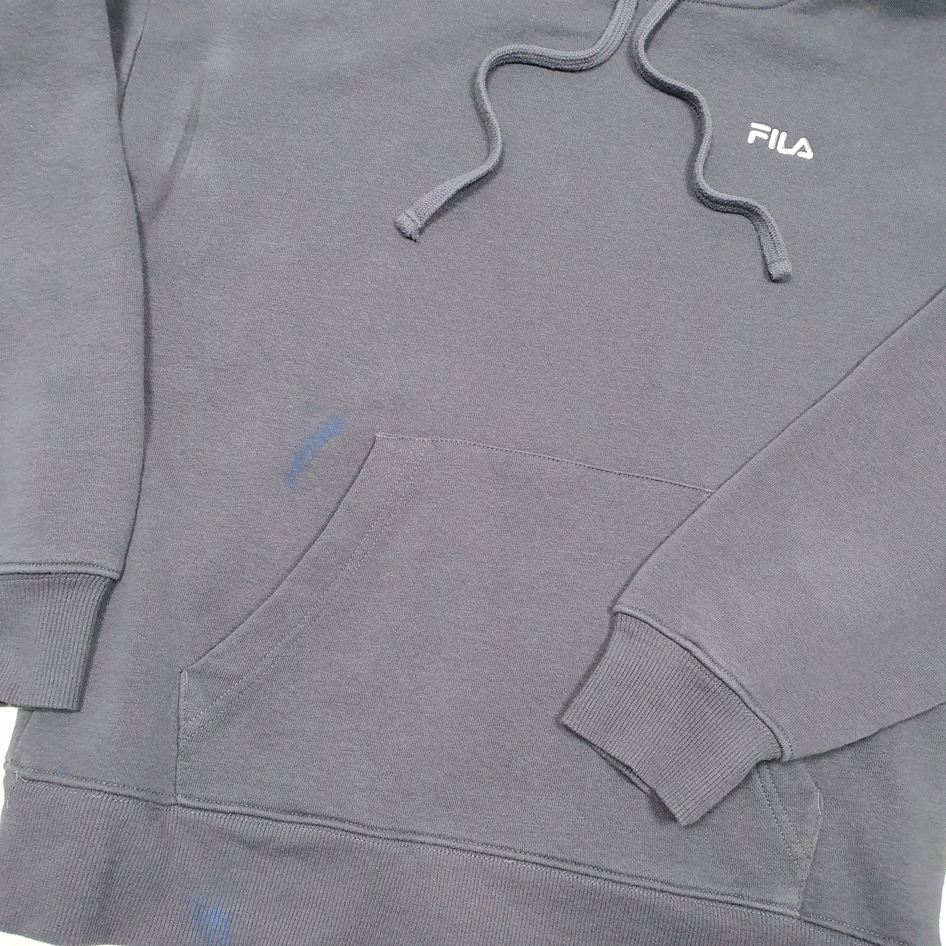 Mens Navy Fila  Hoodie Jumper