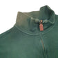 Mens Green Polo Ralph Lauren  Quarter Zip Jumper