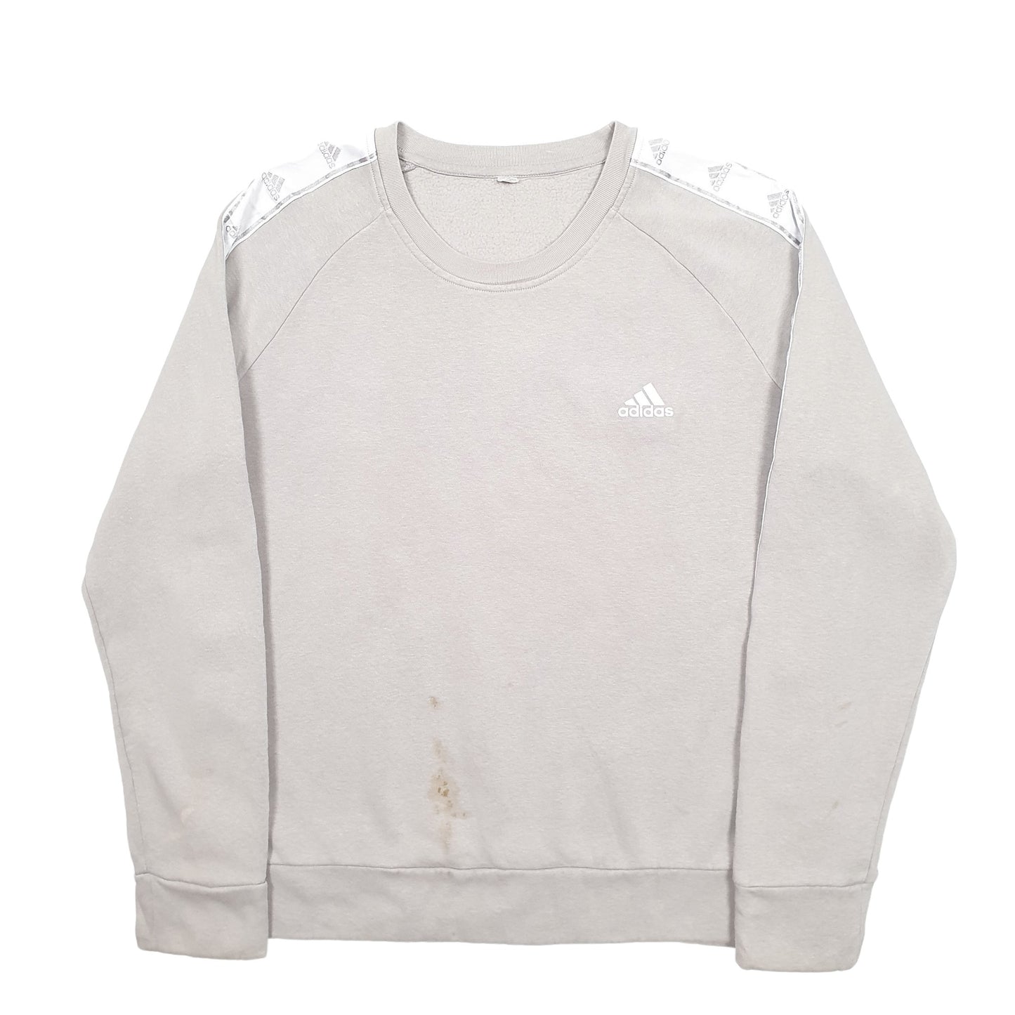 Womens Grey Adidas  Crewneck Jumper