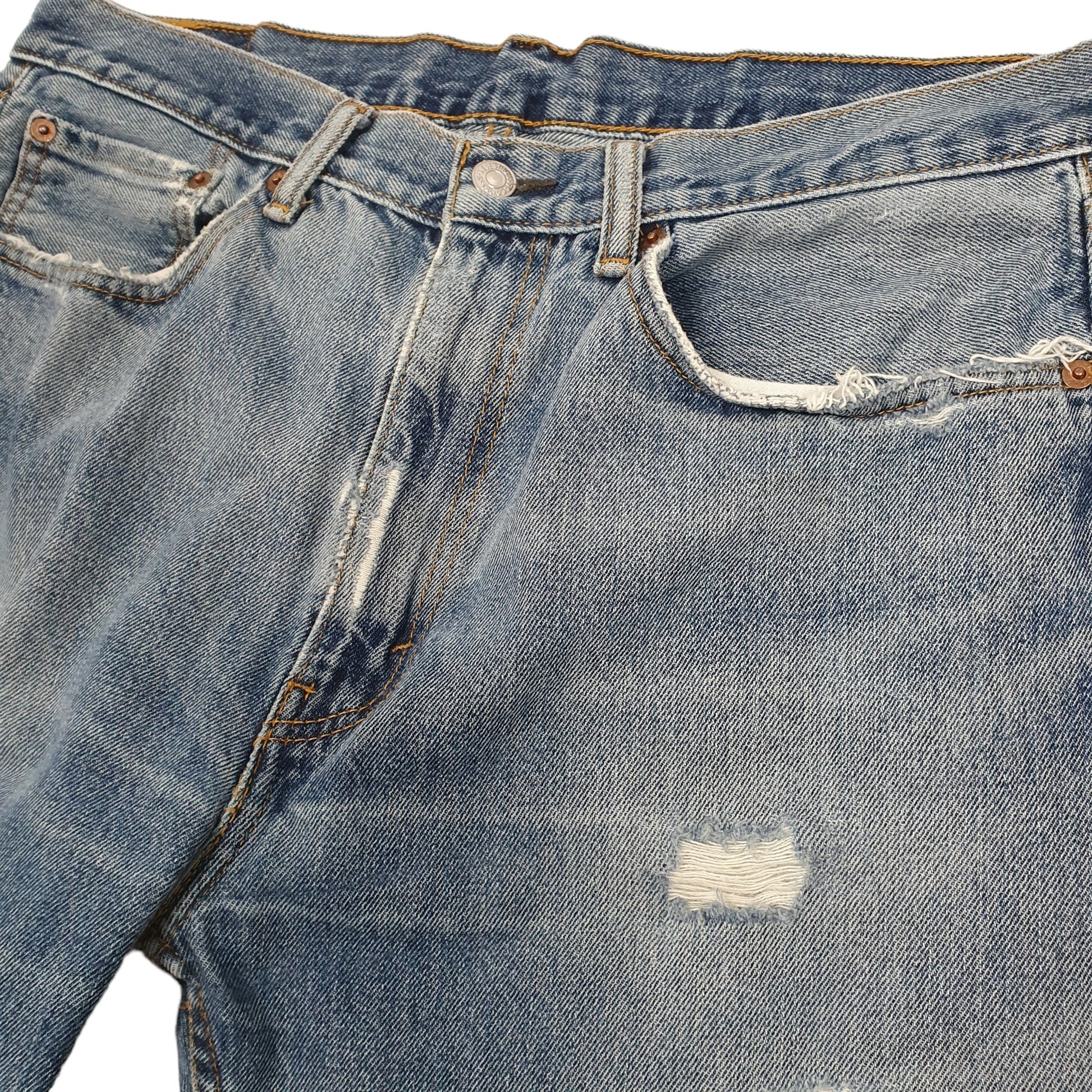 Levis 505 Regular Fit Jeans W34 L31 Blue