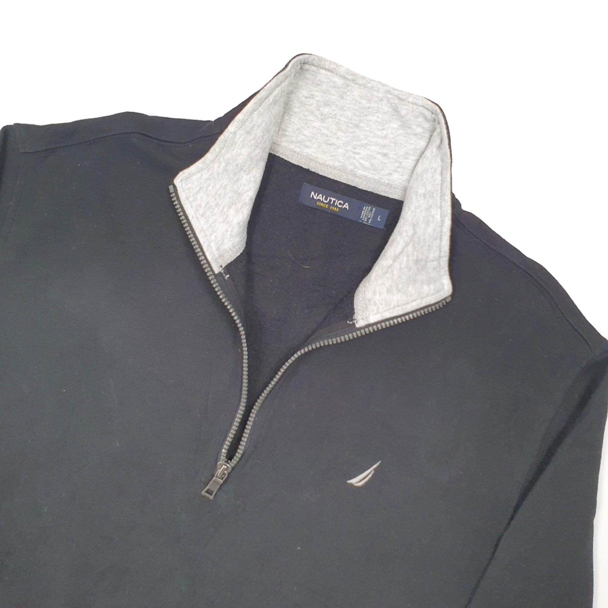 Nautica Quarter Zip L Black