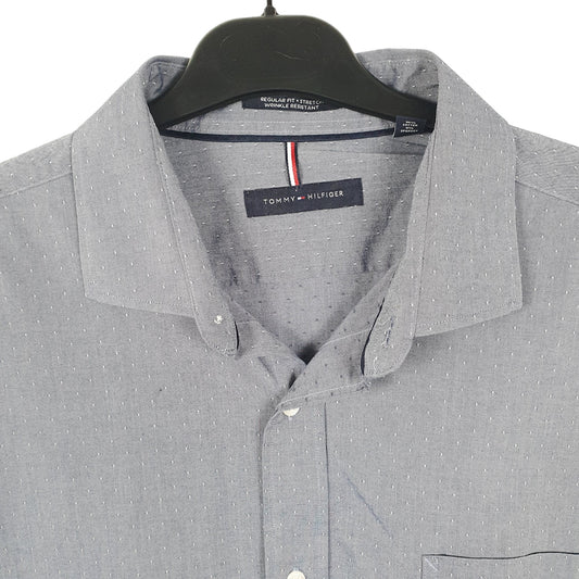 Tommy Hilfiger Long Sleeve Regular Fit Shirt Grey