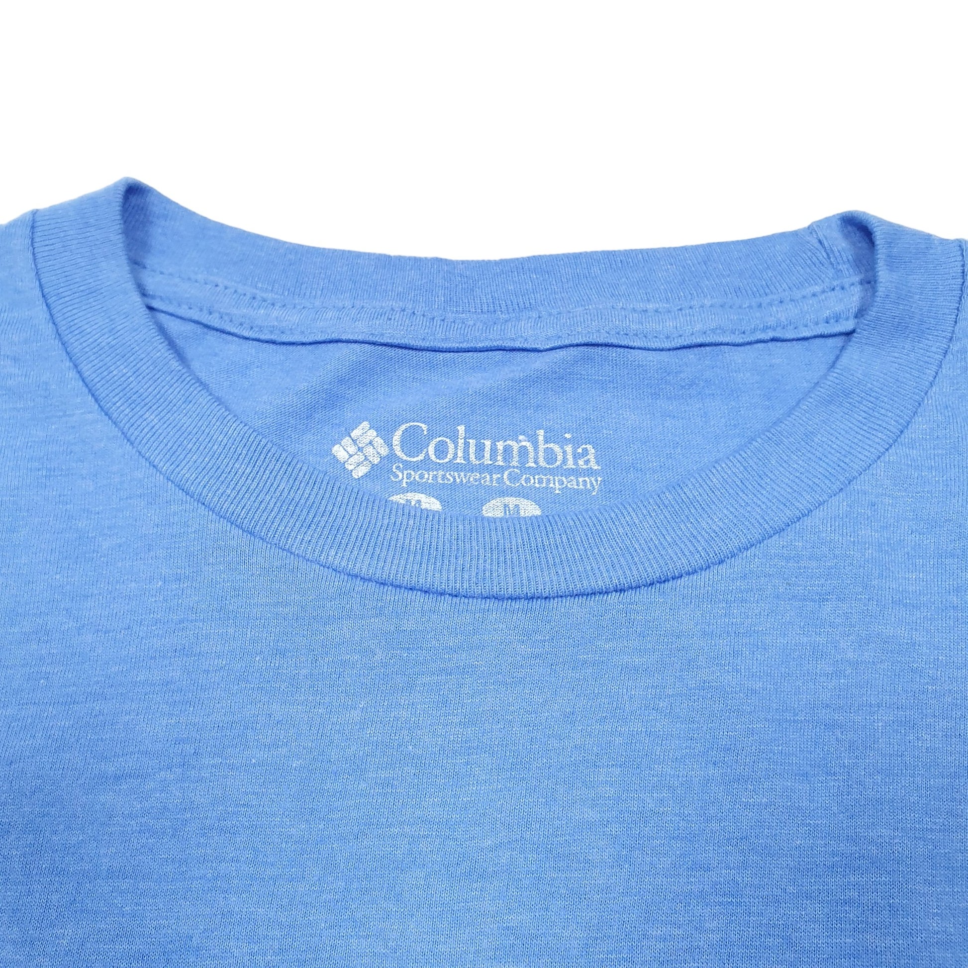 Mens Blue Columbia Sportswear Greater Outdoor Gear Short Sleeve T Shirt