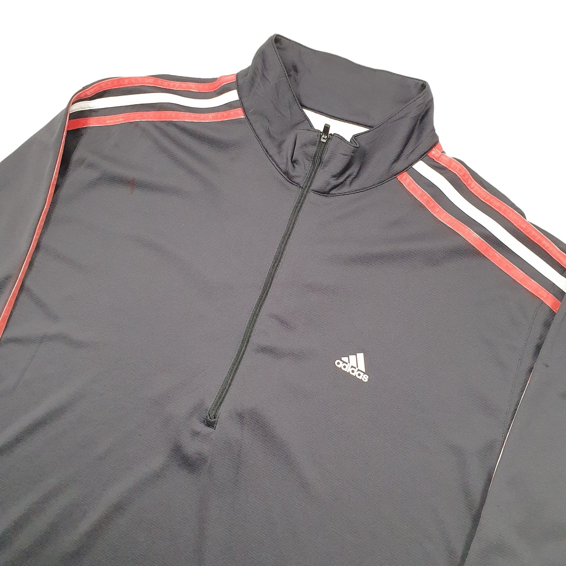 Adidas Quarter Zip XXL Black