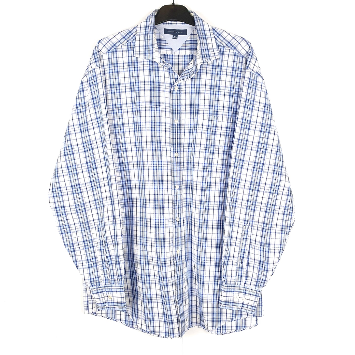 Blue Tommy Hilfiger Long Sleeve Shirt