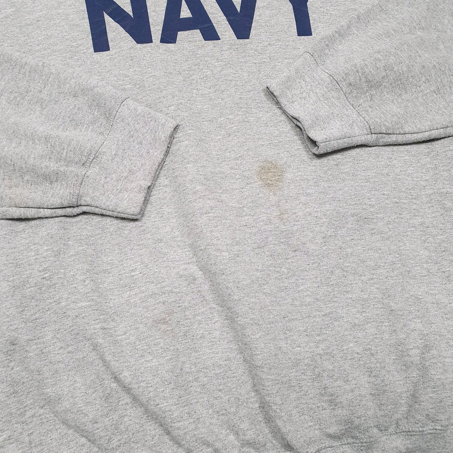 Mens Grey Gildan U.S Navy Training USN Crewneck Jumper