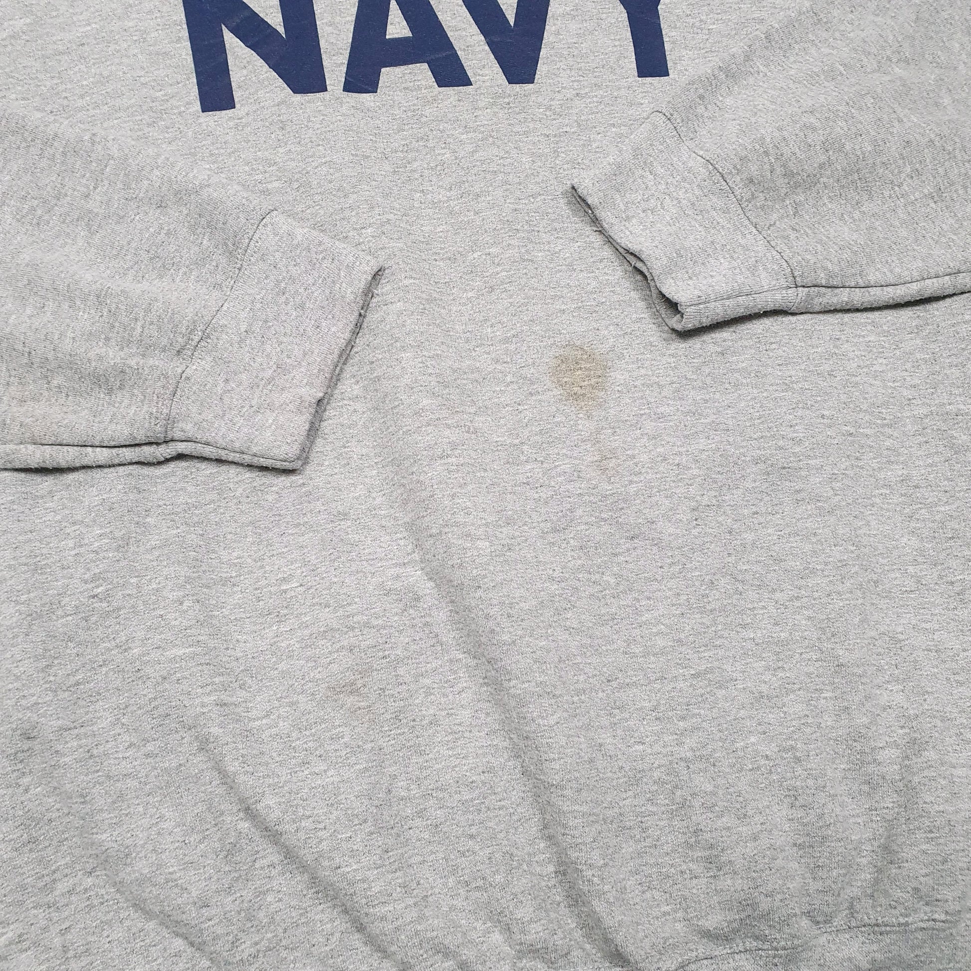 Mens Grey Gildan U.S Navy Training USN Crewneck Jumper