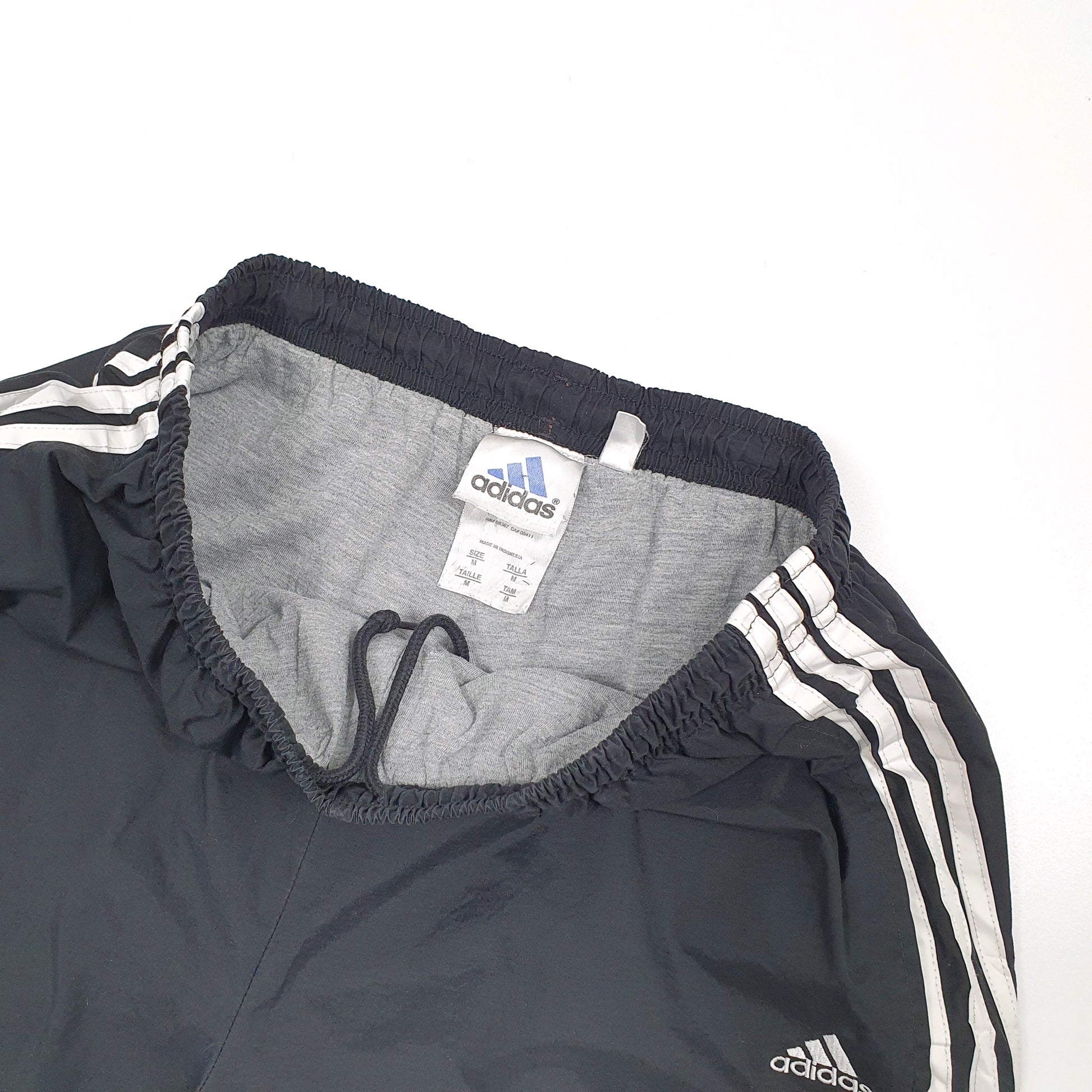 Adidas Cotton Lined Black Sport Shorts W30 Black