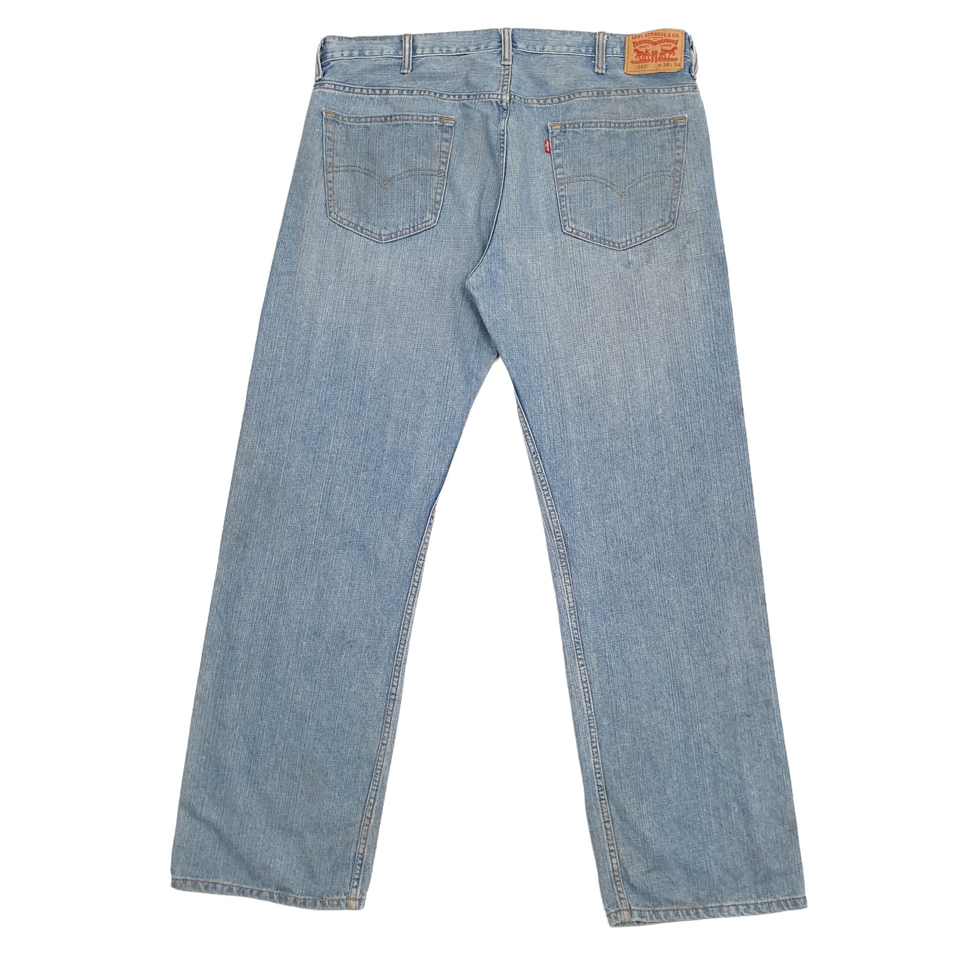 Mens Blue Levis  569 JeansW40 L34