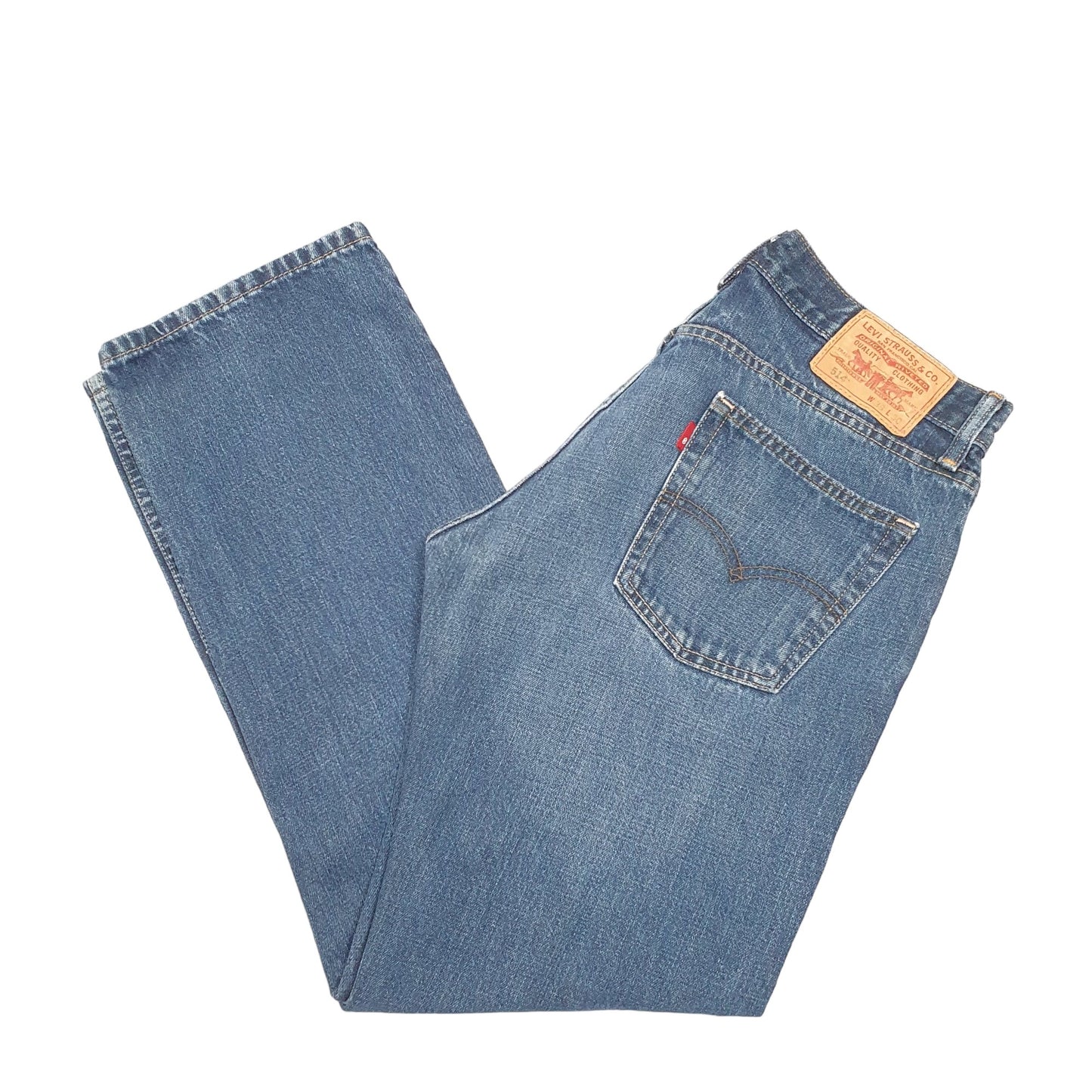 Mens Blue Levis  514 JeansW33 L30