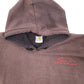 Mens Burgundy Carhartt Workwear Hoodie Jumper