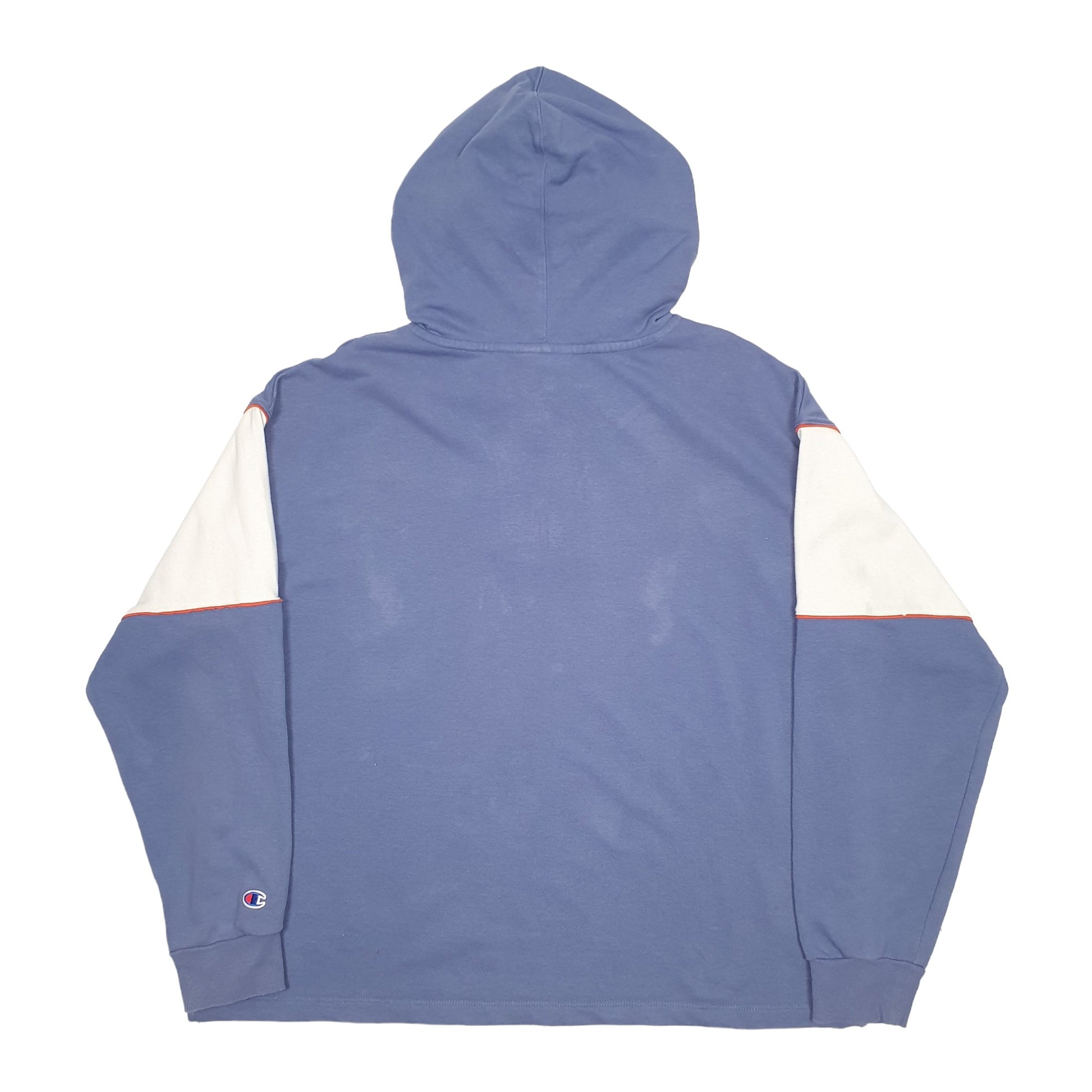 Mens Blue Champion  Quarter Zip Jumper