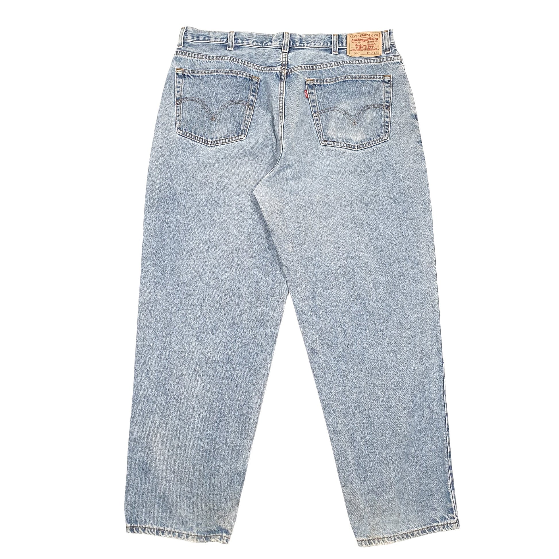 Levis 560 Loose Fit Jeans W40 L32 Blue