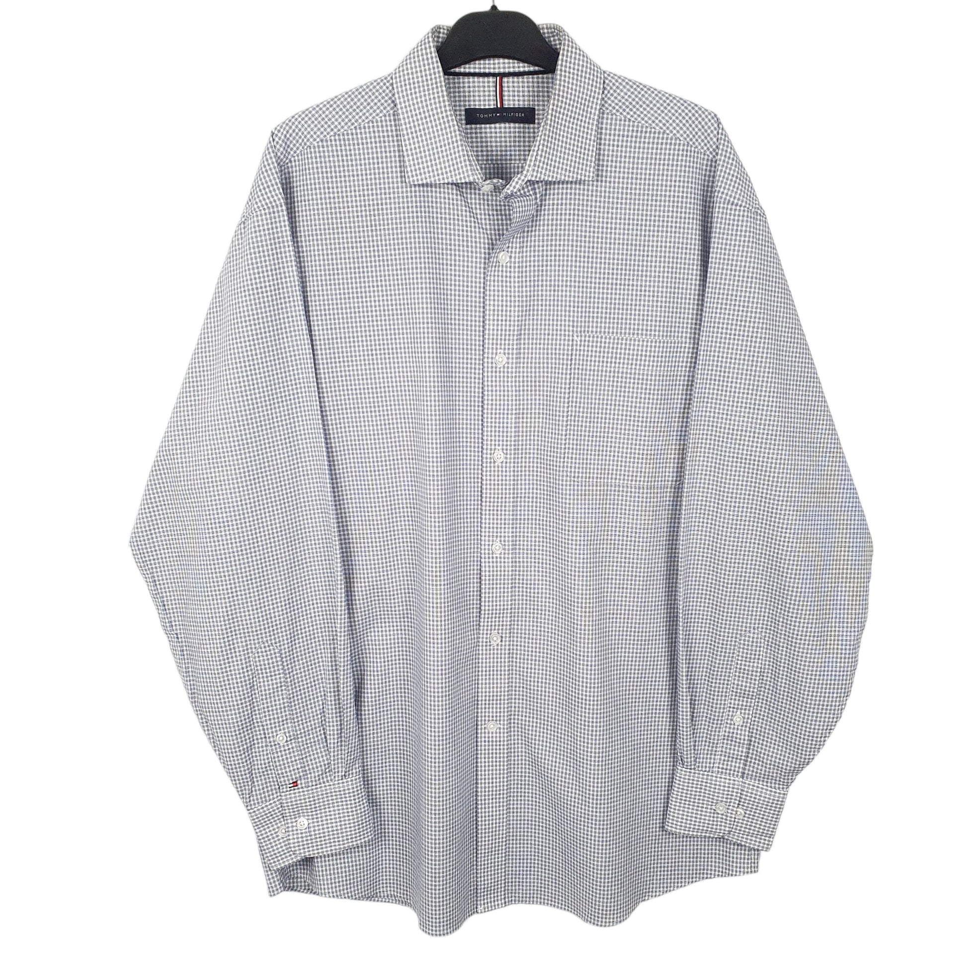 Blue Tommy Hilfiger Long Sleeve Shirt