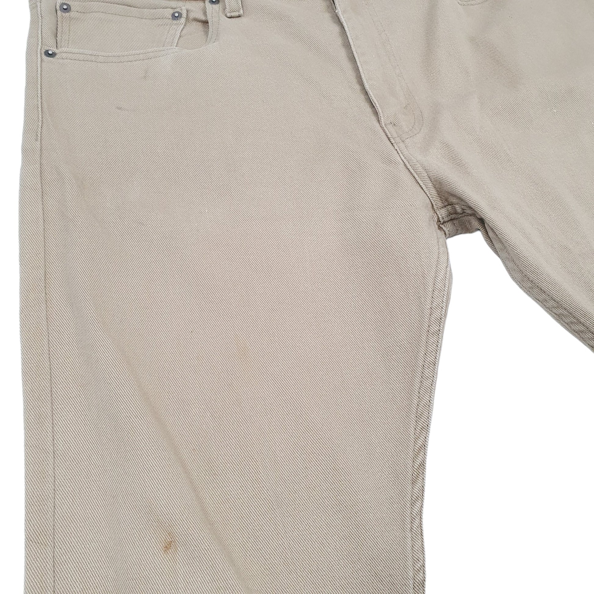 Levis 512 Slim Fit Jeans W38 L28 Beige