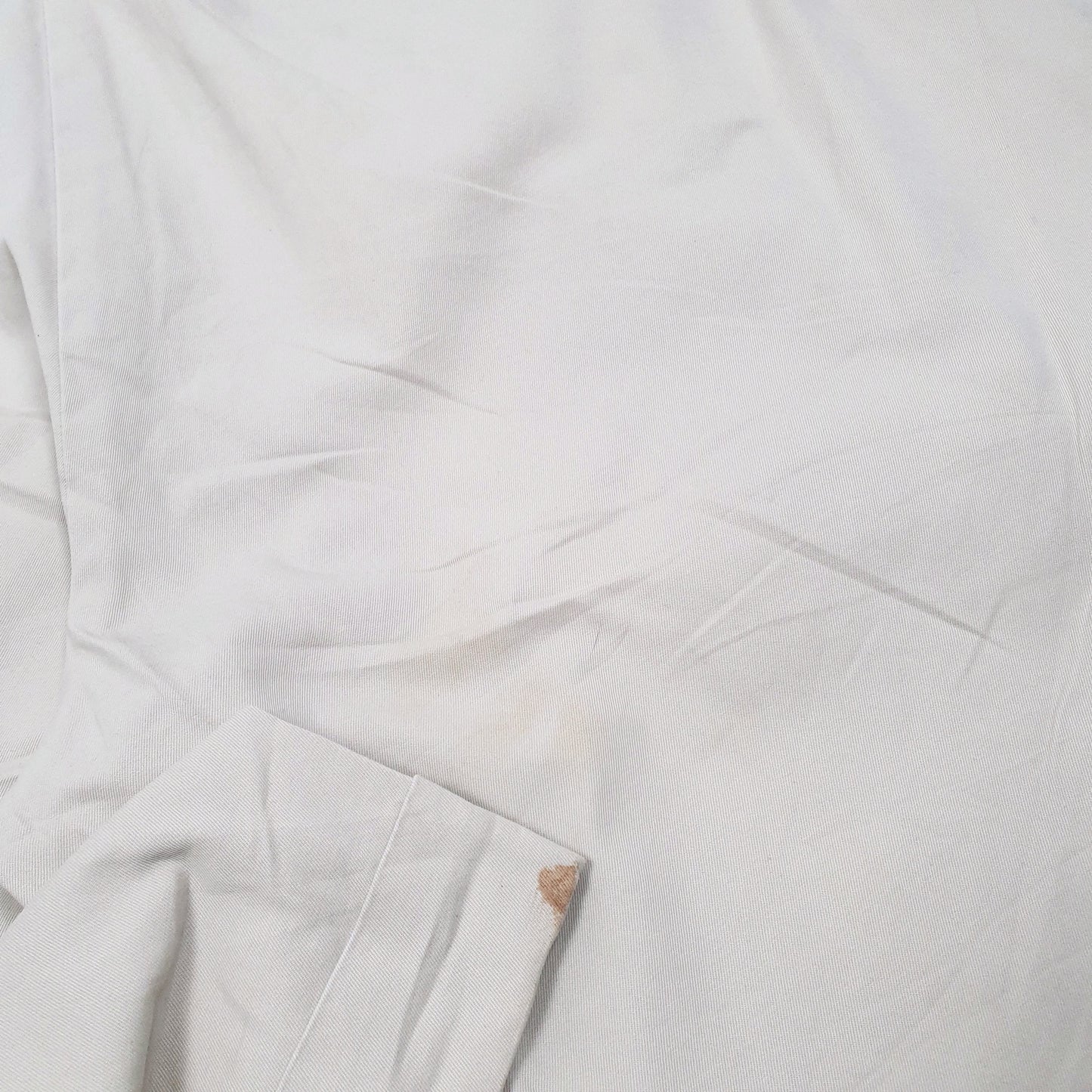 Mens Polo Ralph Lauren Double Pleated Beige Chino Trousers W36 L30 Beige