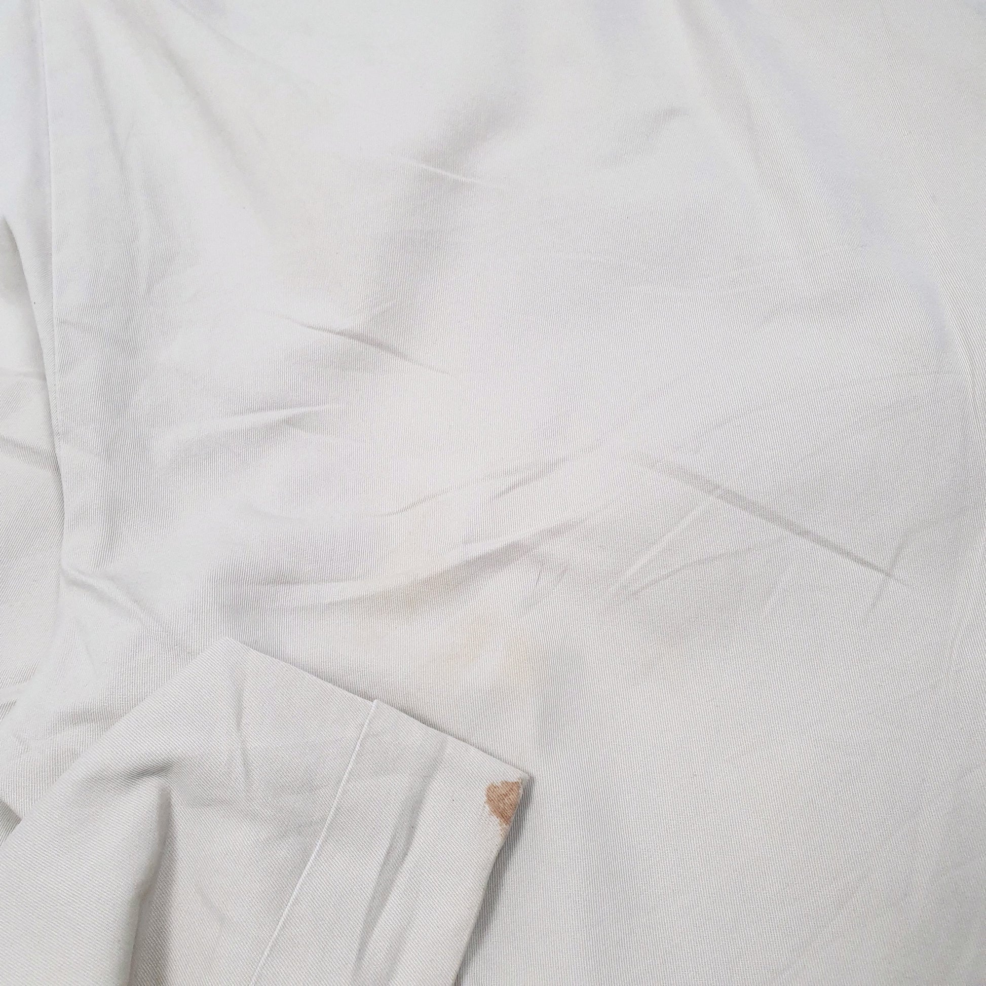 Mens Polo Ralph Lauren Double Pleated Beige Chino Trousers W36 L30 Beige