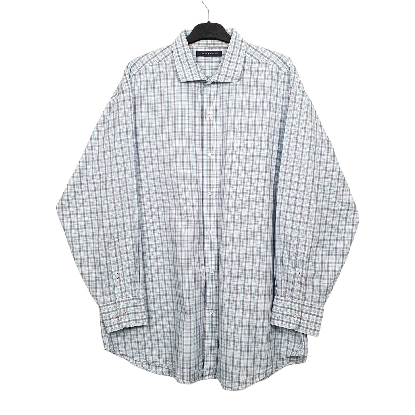 Blue Tommy Hilfiger Long Sleeve Shirt