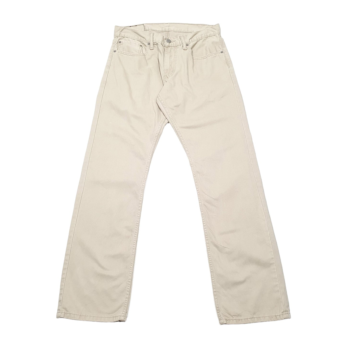 Levis 514 Straight Fit Jeans W32 L31 Cream