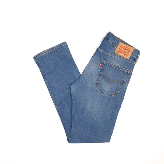 Levis 513 Slim Fit Jeans W32 L33 Blue