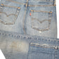 Levis Casual Regular Fit Jeans W34 L30 Blue