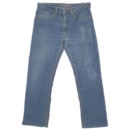 JD Collection Casual Regular Fit Jeans W32 L27 Blue