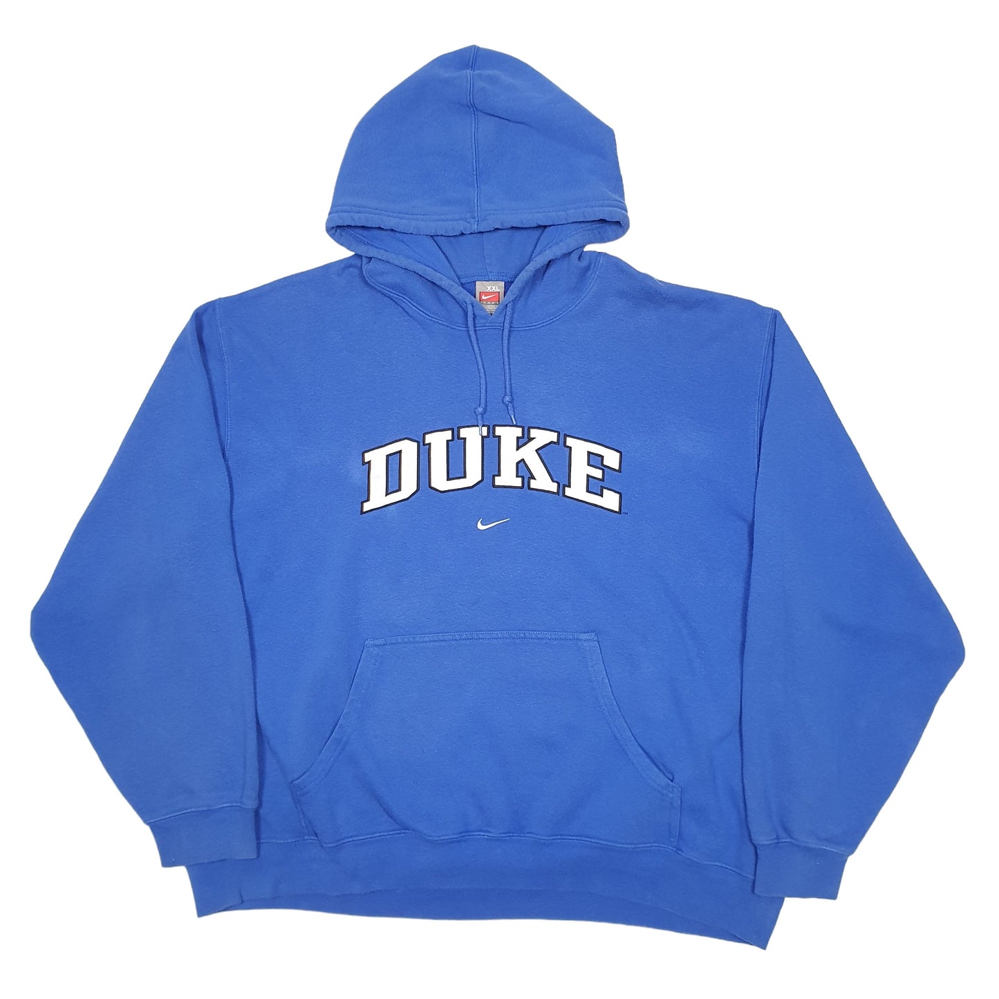 Mens Blue Nike Spellout Duke Hoodie Jumper