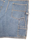 Mens Blue Faded Glory Cargo Carpenter Workwear Denim Shorts