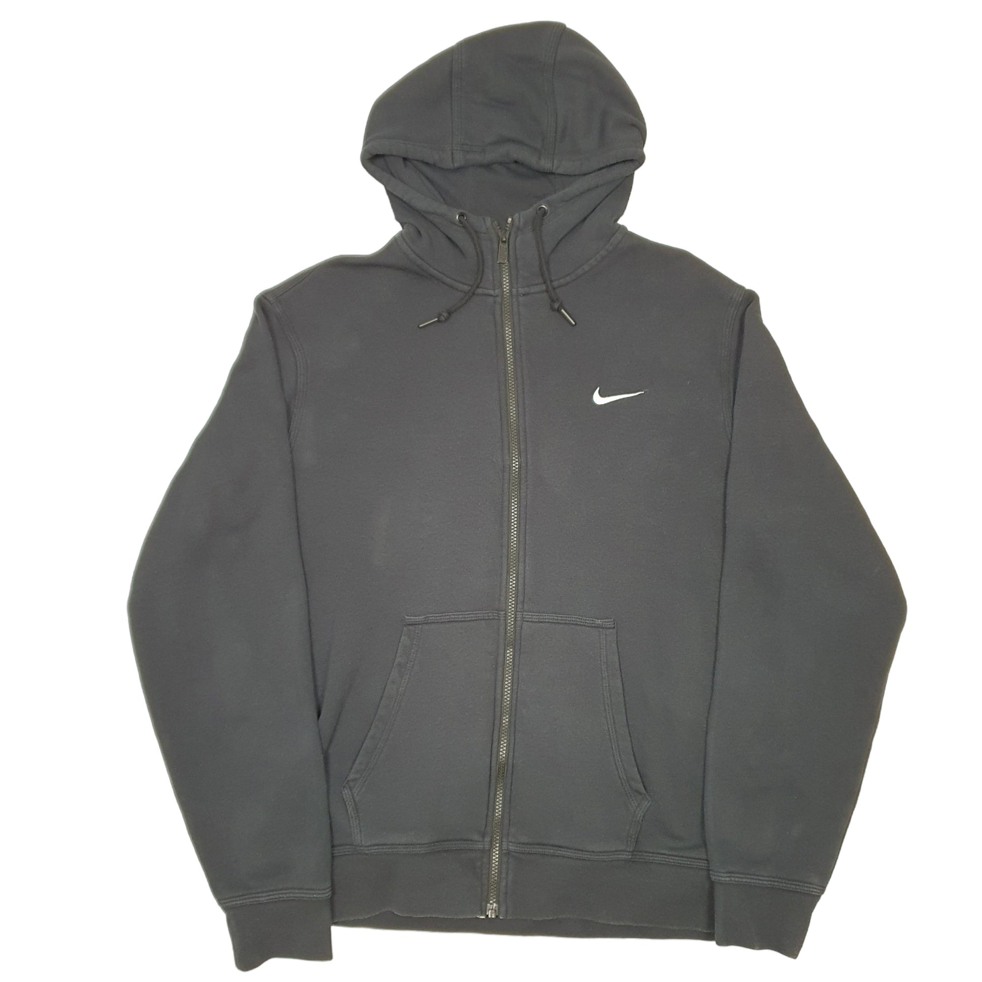 Mens Black Nike Hoodie Full Zip Jumper