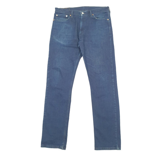 Levis 513 Slim Fit Jeans W34 L34 Blue