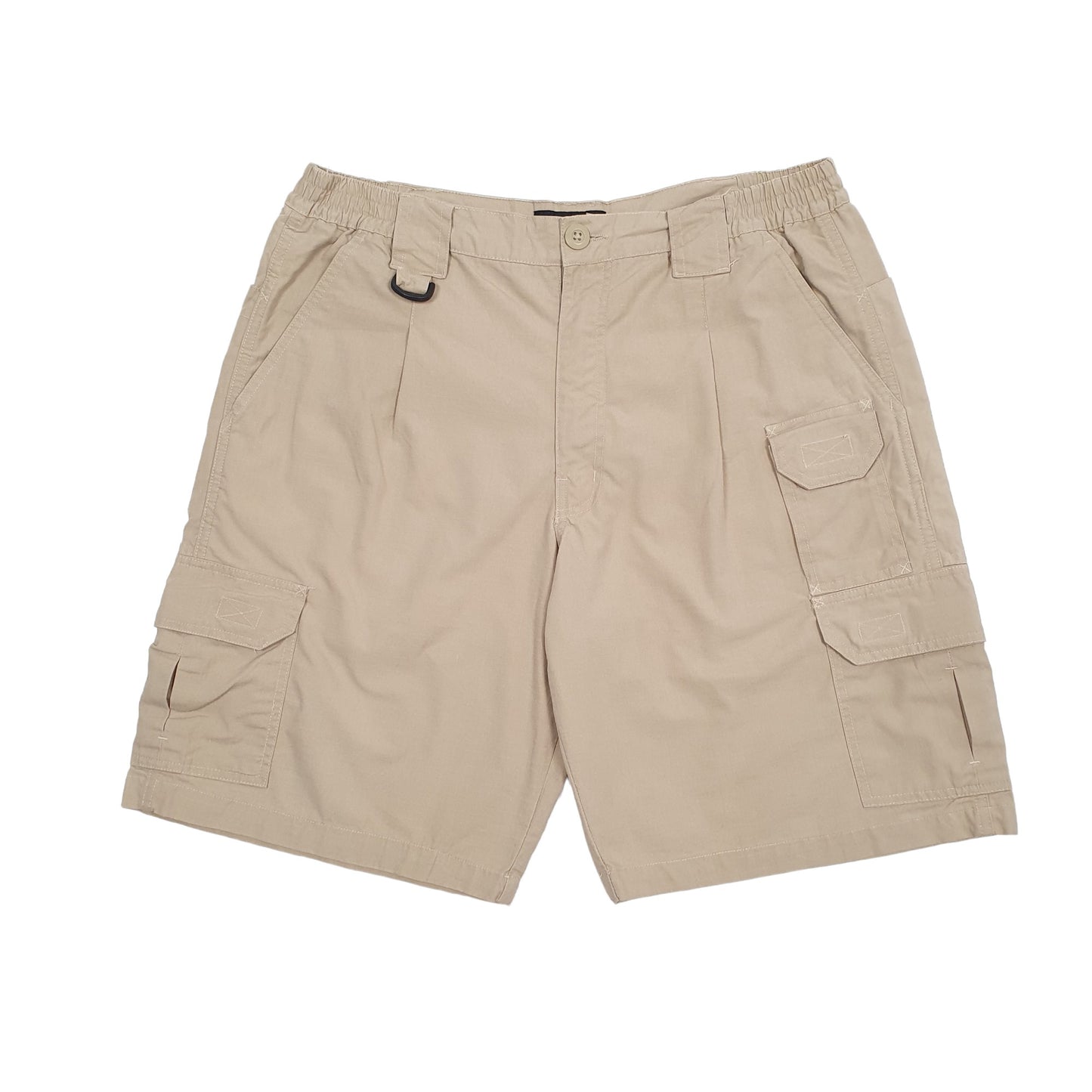 Mens Beige LA Police Gear  Cargo Shorts